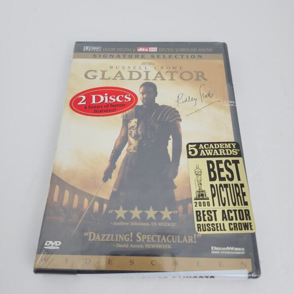 DVD Lot Of 5 Sealed Movies Gladiator Legends Of The Fall Bone Collector - Picture 2 of 13